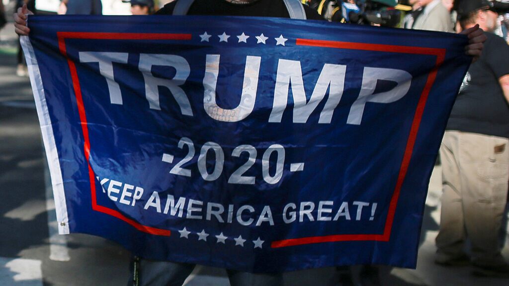 ‘Trump 2020’ banner unfurled at Boston’s Fenway Park – then quickly ripped down