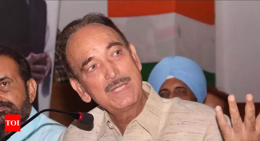 Lok Sabha elections: Neither BJP nor NDA will form govt at Centre, Ghulam Nabi Azad says