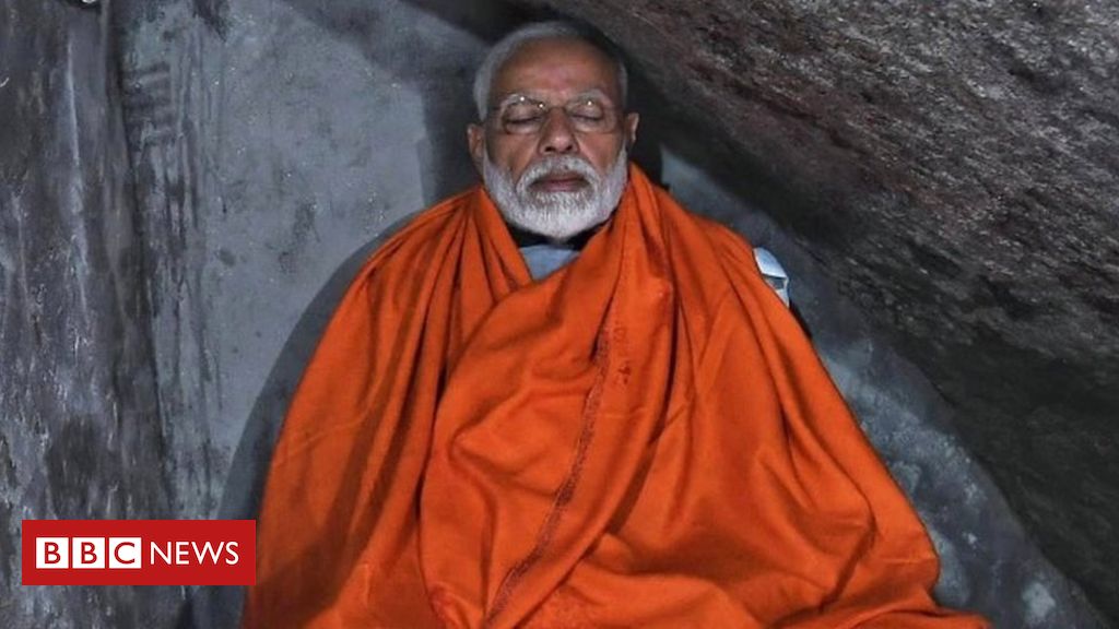 India’s Modi has election spiritual break