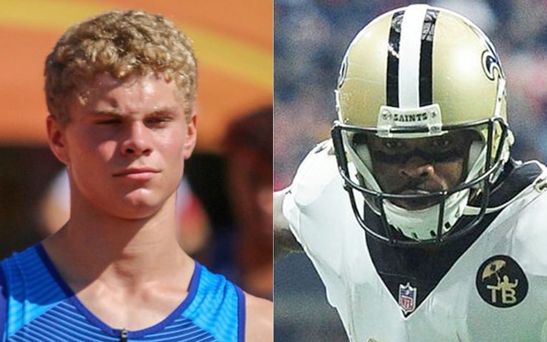 High school sprinter accepts New Orleans Saints star’s $10K race challenge