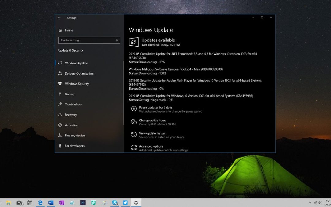 Microsoft Releases Minor Patch for Windows 10 May 2019 Update to Insiders – Thurrott.com
