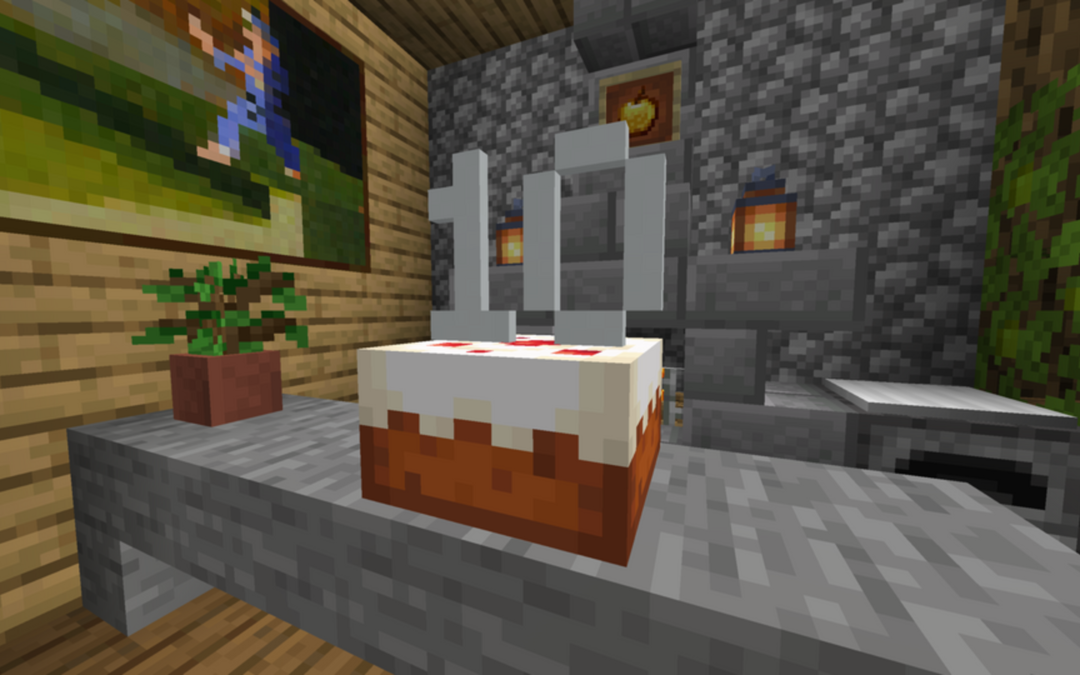 Minecraft Players Are Celebrating 10 Years With Cakes, Artwork And More – Kotaku