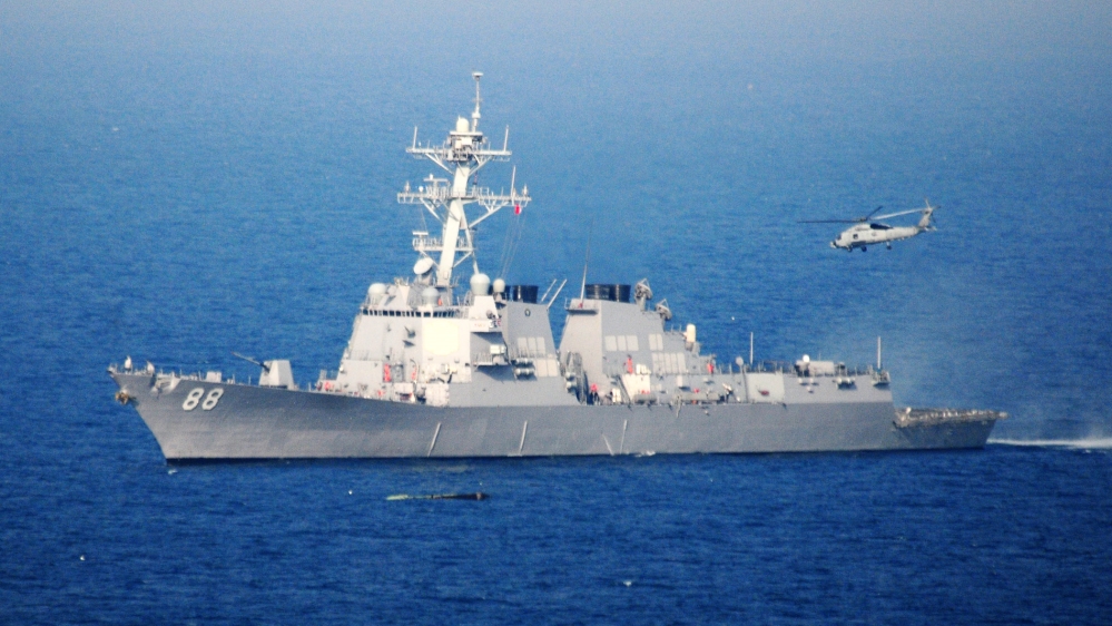 US says warship sails in South China Sea amid trade tensions – Aljazeera.com