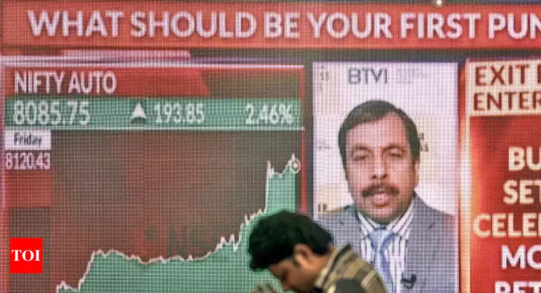 Exit polls boost sensex to biggest 1-day rise in 10 years – Times of India
