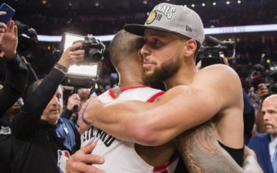 NBA play-offs: Golden State Warriors into fifth straight NBA Finals after eliminating Portland Trail Blazers