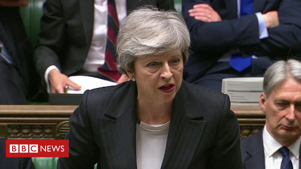 May urges MPs to back her Brexit plan
