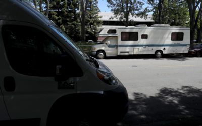 In Google’s hometown, some residents are living on the streets in RVs