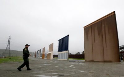 Judge temporarily blocks Trump border wall construction plans