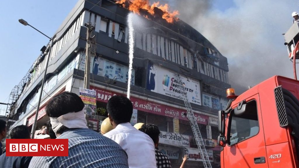 Indian students trapped in tuition centre blaze
