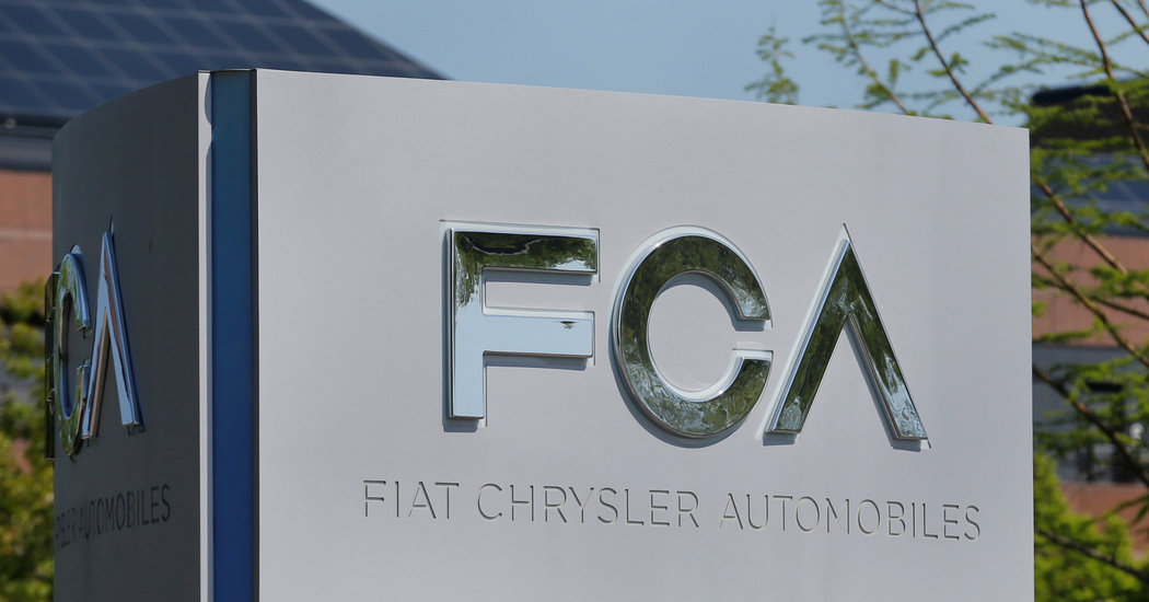 Fiat Chrysler and Renault in Talks on Possible Alliance – The New York Times