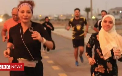 The Saudi women runners pushing boundaries