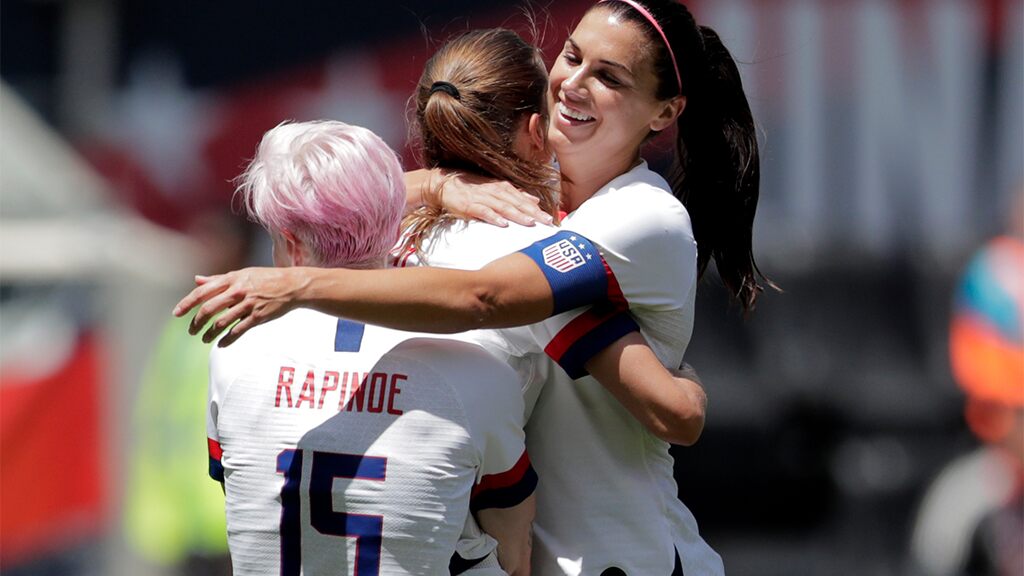 US women’s soccer team caps off send-off series with 3-0 win over Mexico