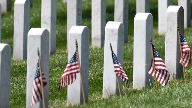 Memorial Day ceremony at Arlington National Cemetery