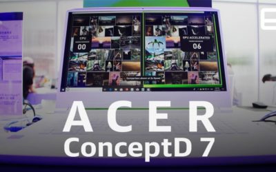 Acer ConceptD 7 laptop hands-on: Quadro RTX power in a stylish package – Engadget