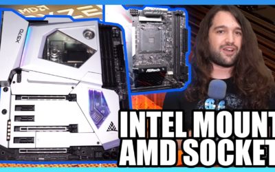 ASRock $1000 X570 Aqua Motherboard, Taichi, & Intel Mount for AMD – Gamers Nexus