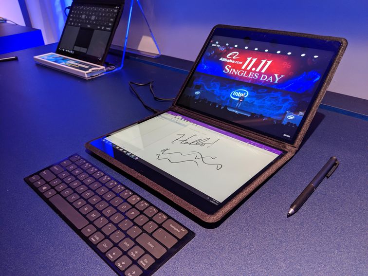 Intel’s beautiful dual-screen concepts show what laptops could be in 2 years – CNET