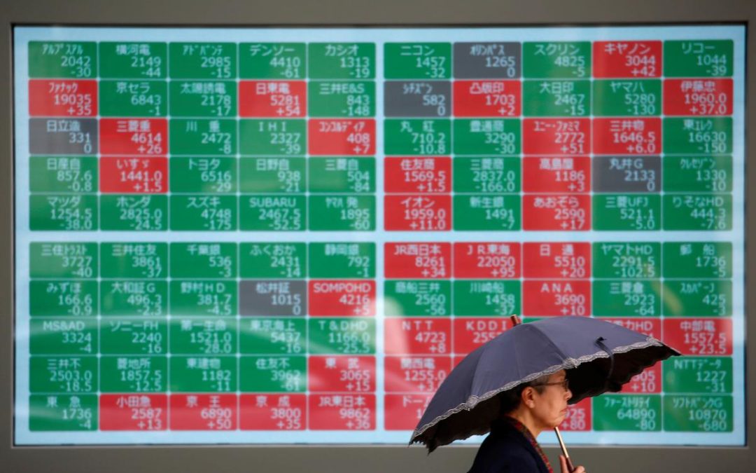 Asian shares falter, bonds rally on global growth fears – Reuters