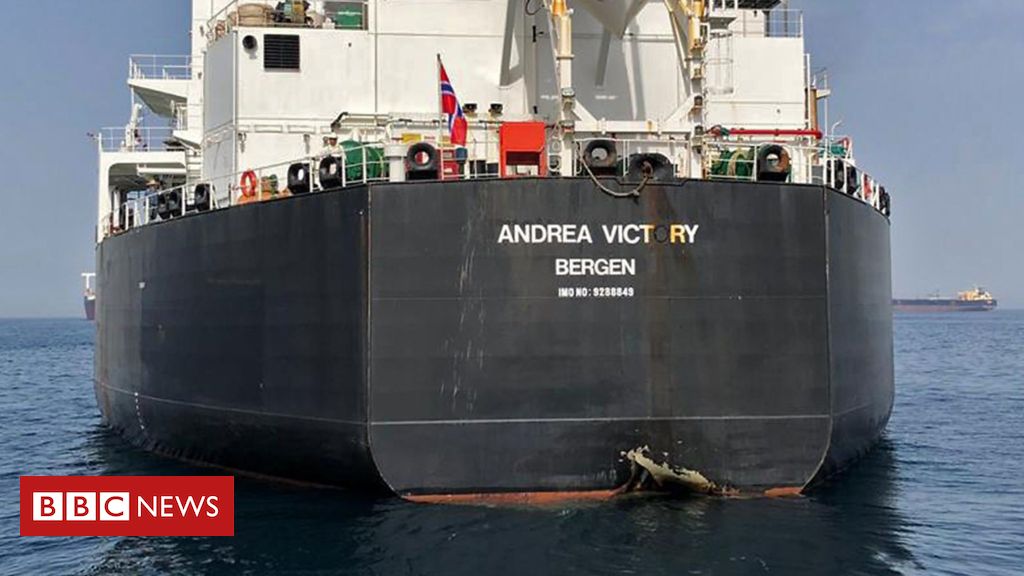 Tankers almost certainly damaged by Iranian naval mines, US says – BBC News