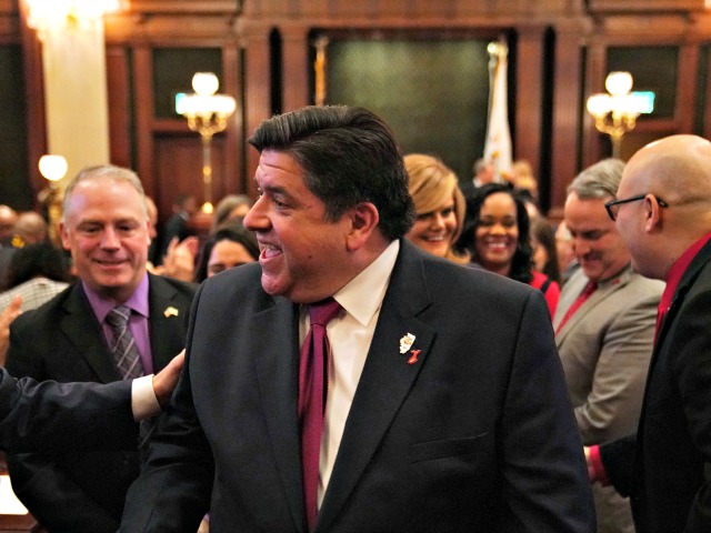 Illinois Gov. Pritzker Parties with Biden Election Crowd Despite Calling for State to Lock Down