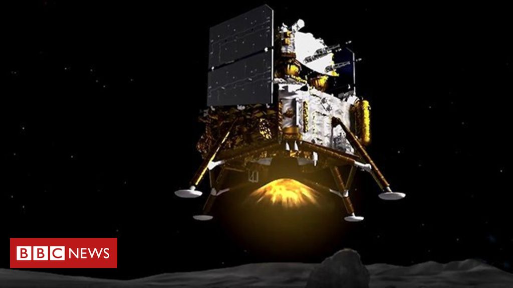 CHINA LANDS SPACECRAFT ON MOON...