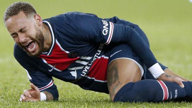 Paris St-Germain 0-1 Lyon: Neymar to have tests on injury