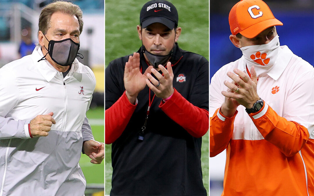 Alabama, Clemson and Ohio State’s grip on college football isn’t going away
