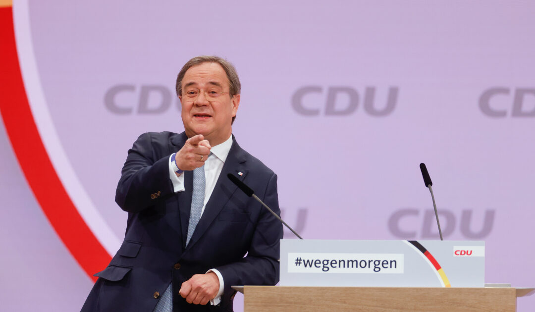 Laschet succeeds Merkel as German CDU party leader
