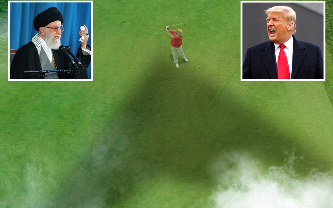 Iran leader vows 'revenge' on Trump with pic of drone strike on golf course...