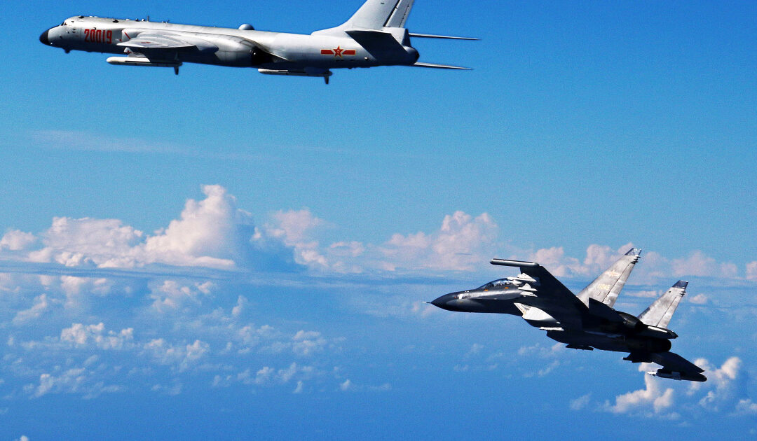 Taiwan reports large incursion by China’s air force