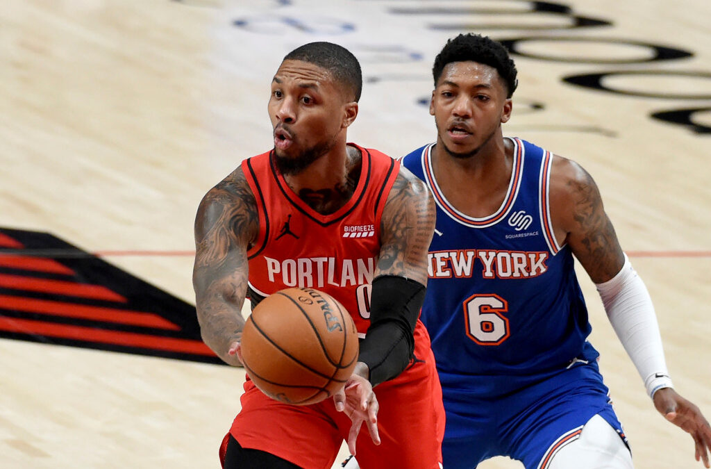 Knicks’ furious rally not enough against Trail Blazers