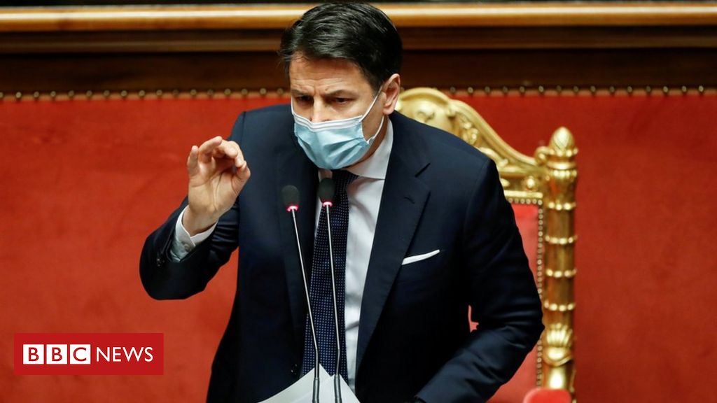 Italy's Prime Minister Giuseppe Conte to resign