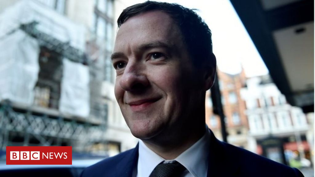 George Osborne departs newspaper role for investment bank