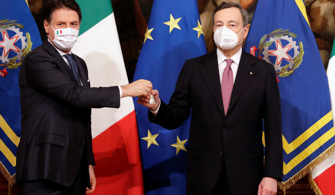 Italy’s Draghi sworn in as PM amid daunting challenges