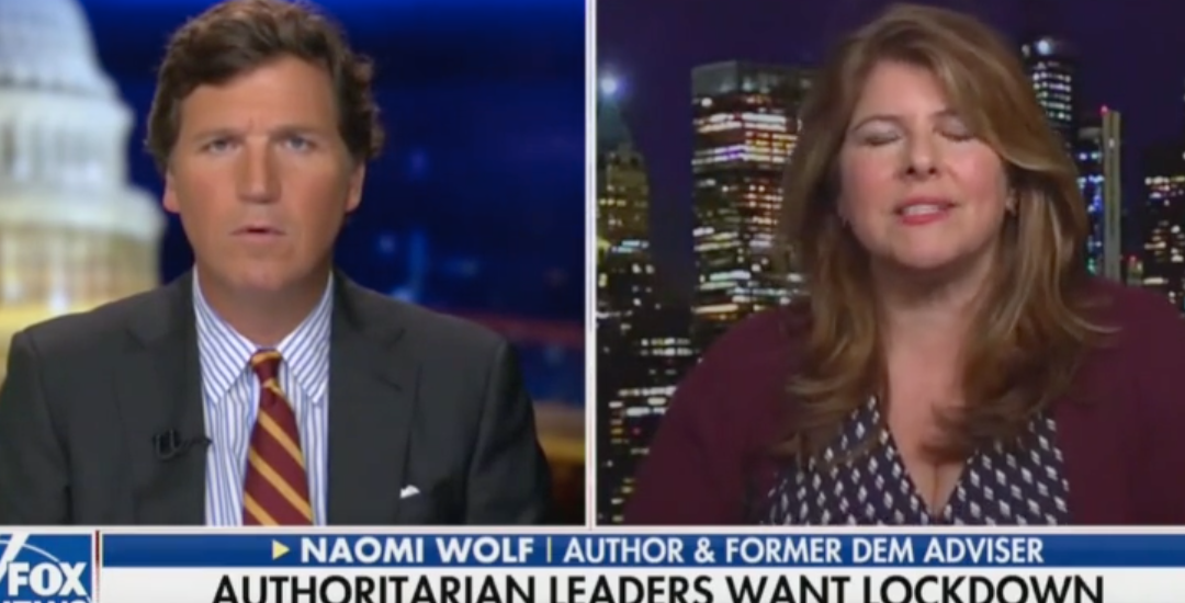 ‘We Are Turning Into A Version Of A Totalitarian State’: Liberal Author Naomi Wolf Knocks Lockdowns