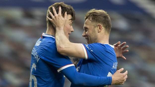Rangers thrash Cove in Scottish Cup to set up Celtic tie