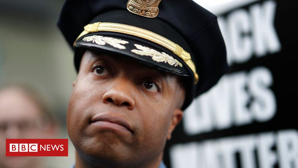 George Floyd: Minneapolis police chief says Chauvin violated policy