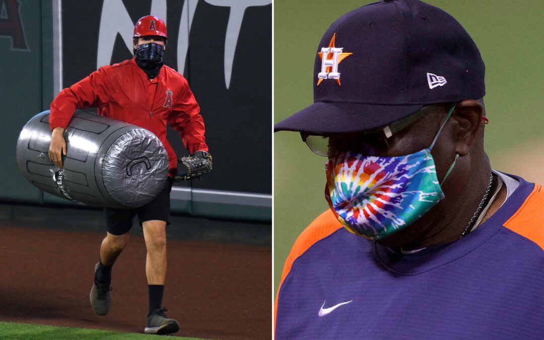 Astros manager Dusty Baker losing patience after fans’ trash-can stunt