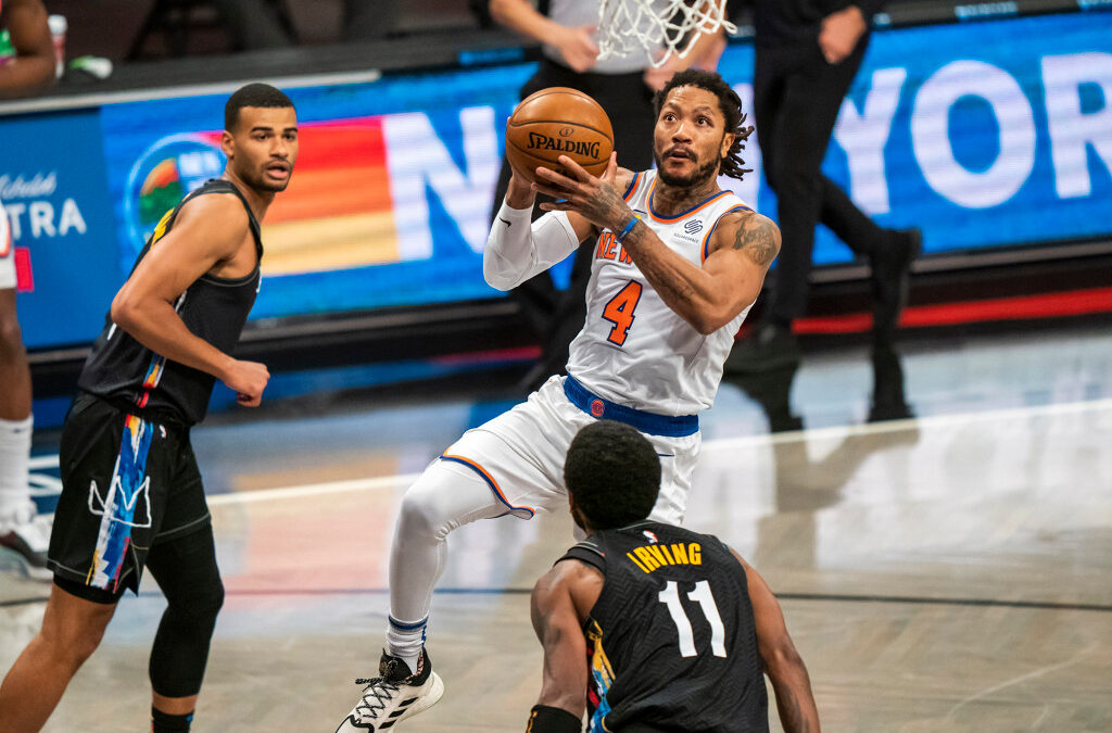 Derrick Rose seeking post-COVID groove as play-in cloud hovers over Knicks