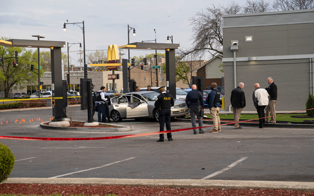 7-year-old girl killed, her father injured, in McDonald’s drive-thru shooting