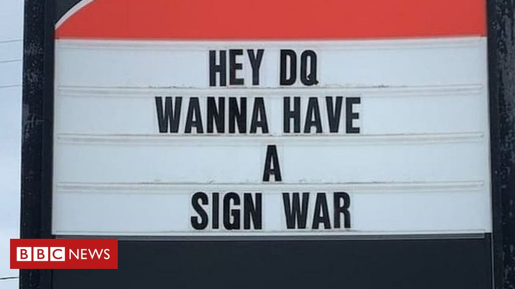 Canadian 'sign war' captivates the internet