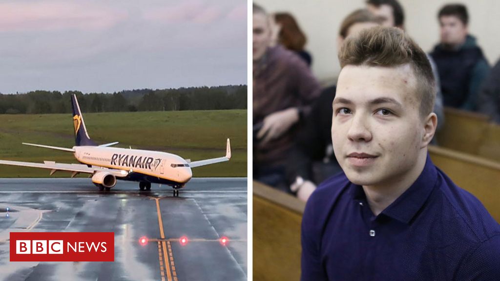 Western powers voice outrage as Belarus accused of hijacking plane