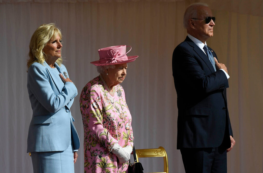 Biden accused of violating royal protocol during visit with the Queen