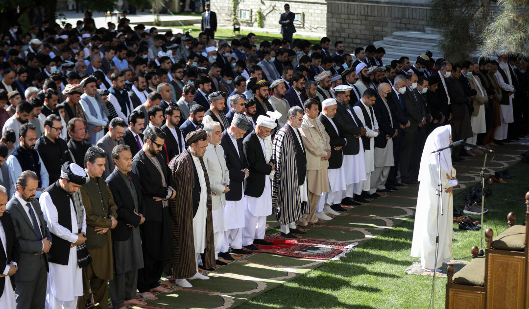 Rockets land near Afghanistan president house during Eid prayers