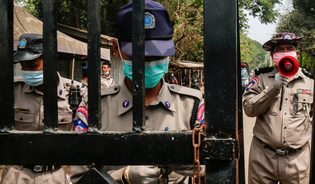 Protest erupts at Myanmar’s Insein prison amid COVID outbreak