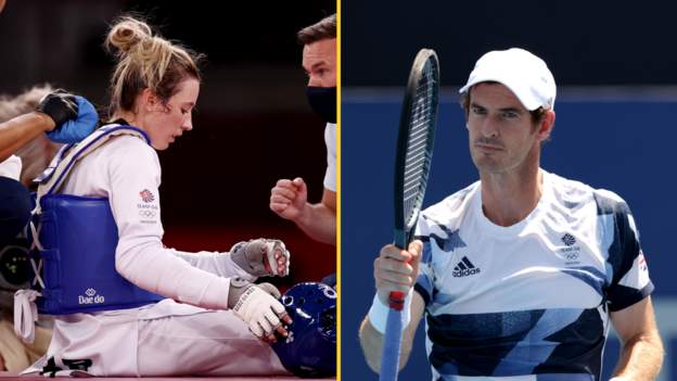 Jones shock & Murray withdraws from tennis singles