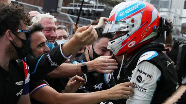 Ocon takes shock Hungary Grand Prix win