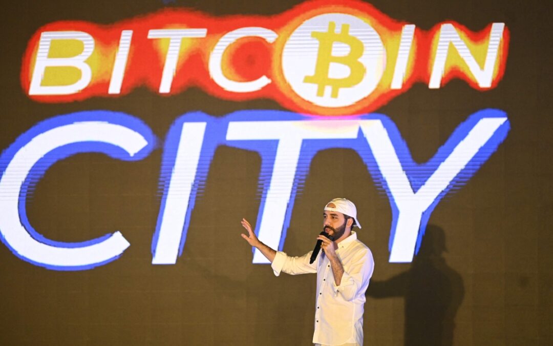 Coin-shaped 'Bitcoin City' powered by volcano in works...
