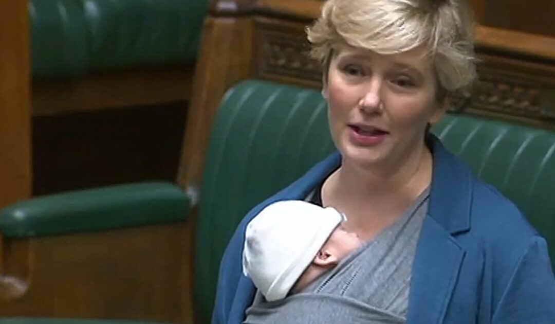 UK MP Stella Creasy calls for reform of parliament baby ban