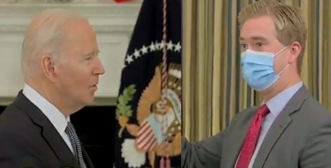 Doocy Asks Biden Why He Sounds So Sick. Biden Starts Talking About Kissing Grandkids