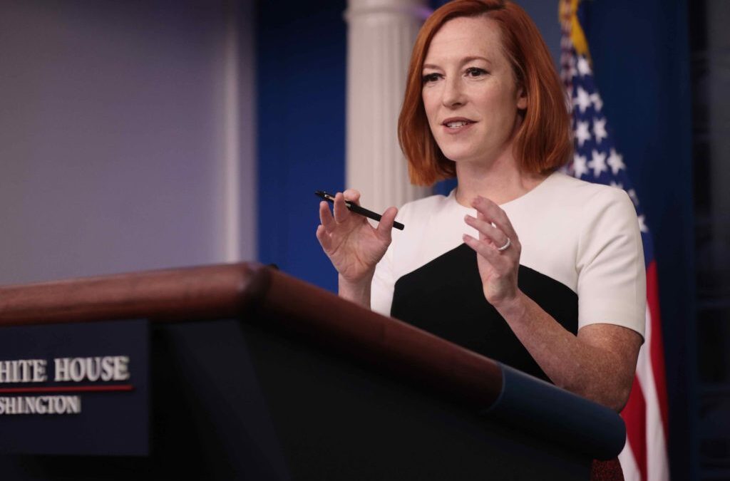 WATCH: Jen Psaki Mocks Free At-Home COVID Testing, Already the Norm in UK